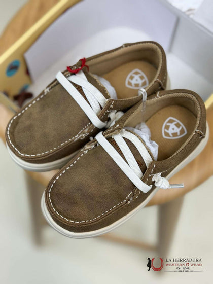 ZAPATOS BOMBER MARRONES DE BEBÉ ARIAT A44001802