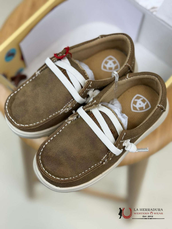ARIAT BABY BROWN BOMBER SHOES A44001802