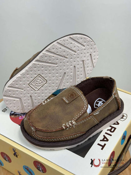 ZAPATOS ARIAT BABY BUCKSKIN MARRÓN A443001408