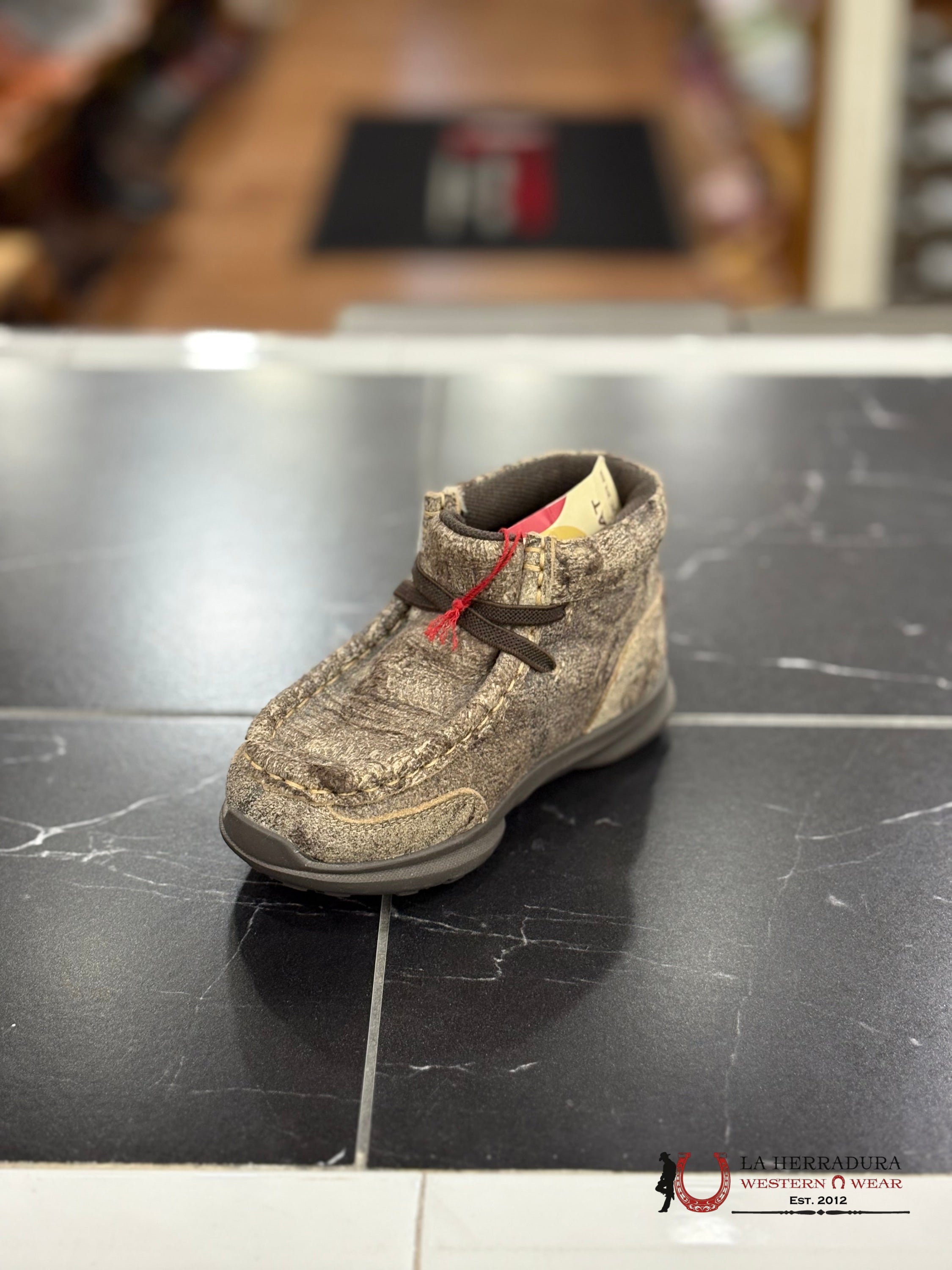 ARIAT BABY ‘DAYTONA’ GREYWASH SHOES A443000148 NIÑOS