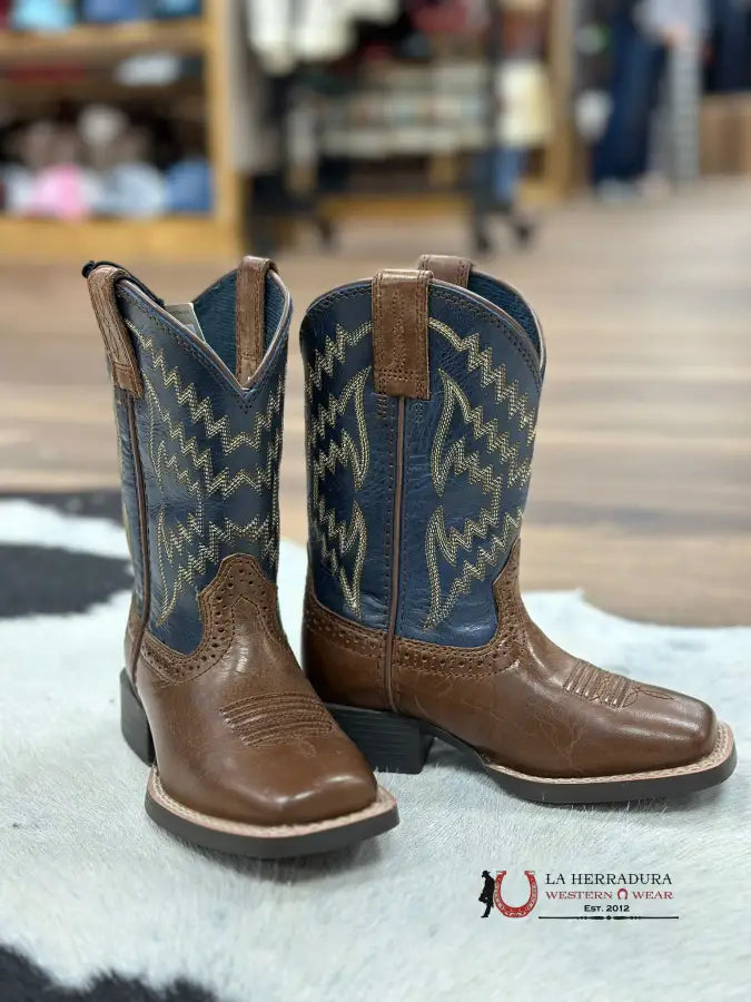 Ariat Boots Tycoon Brazen Brown- Arizona Sky Niños