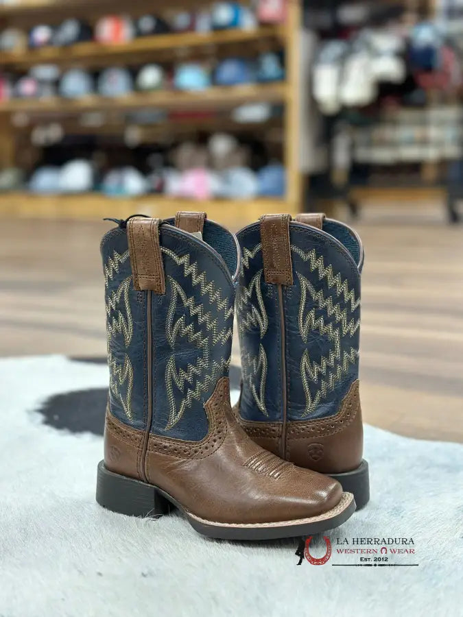 Ariat Boots Tycoon Brazen Brown- Arizona Sky Niños