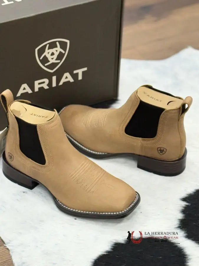 Ariat Botines Booker Ultra Almond Brown Botas Hombres