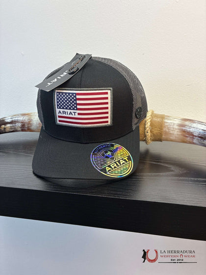 GORRA ARIAT NEGRA AMERICANA