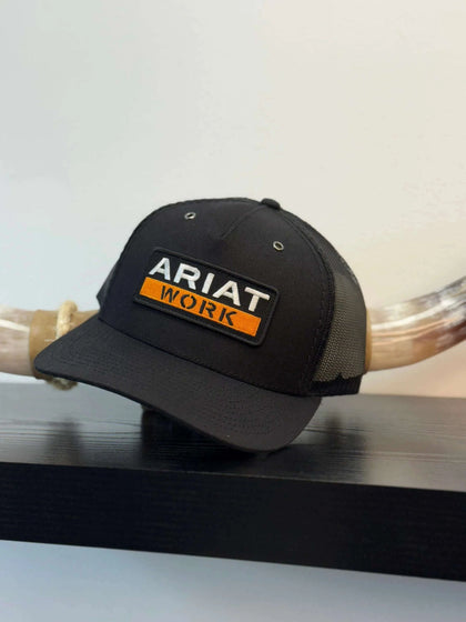 GORRA DE TRABAJO NEGRA ARIAT