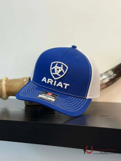 GORRA ARIAT AZUL Y BLANCA