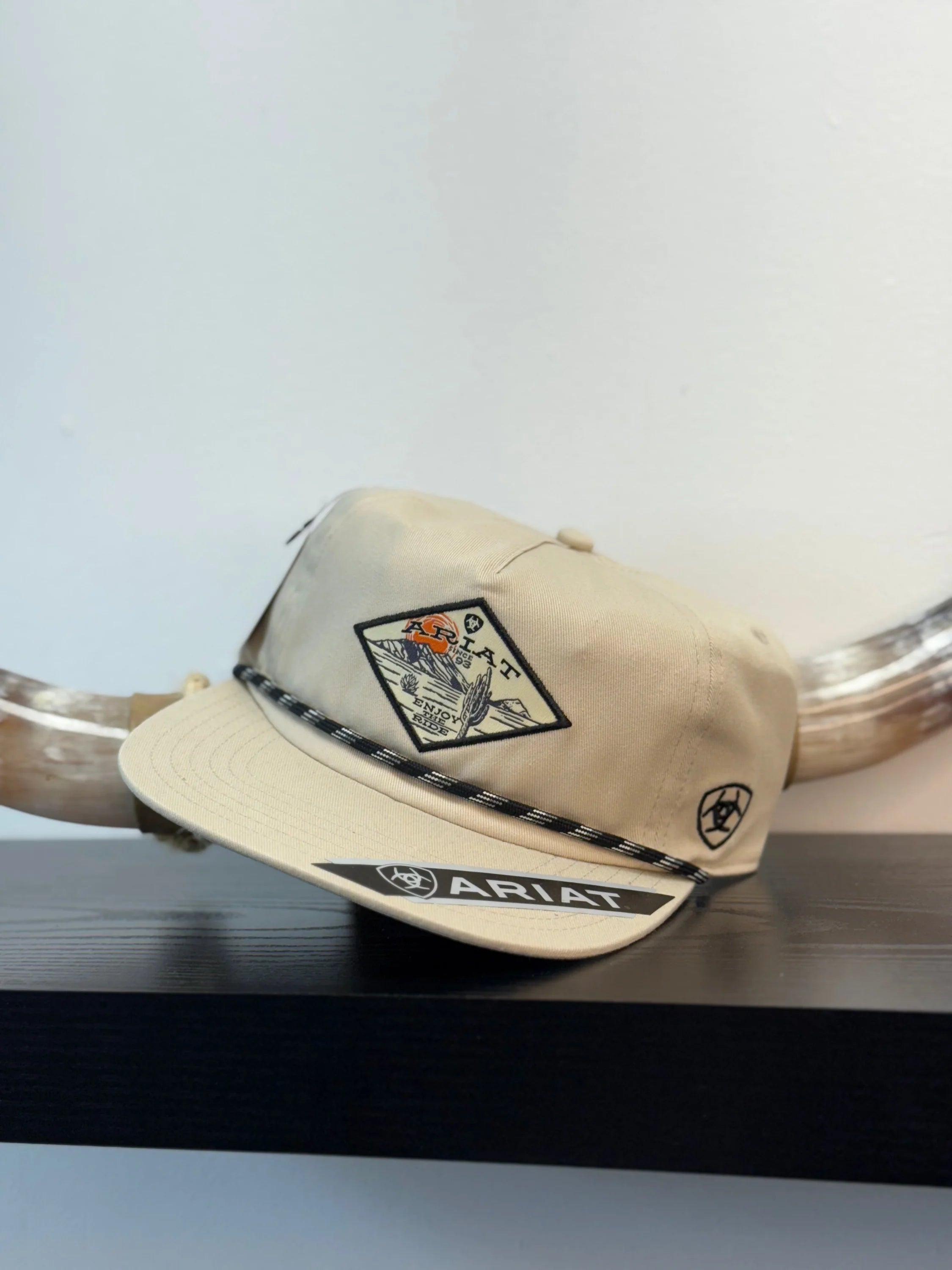 ARIAT CAP TAN COLOR CAPS MENS GORRAS HOMBRES
