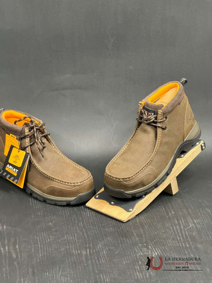 BOTA DE TRABAJO ARIAT EDGE LTE MOC COMP TOE MARRÓN OSCURO