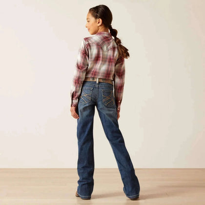 ARIAT GIRLS EVERLEE BOOT CUT JEANS- 10045398