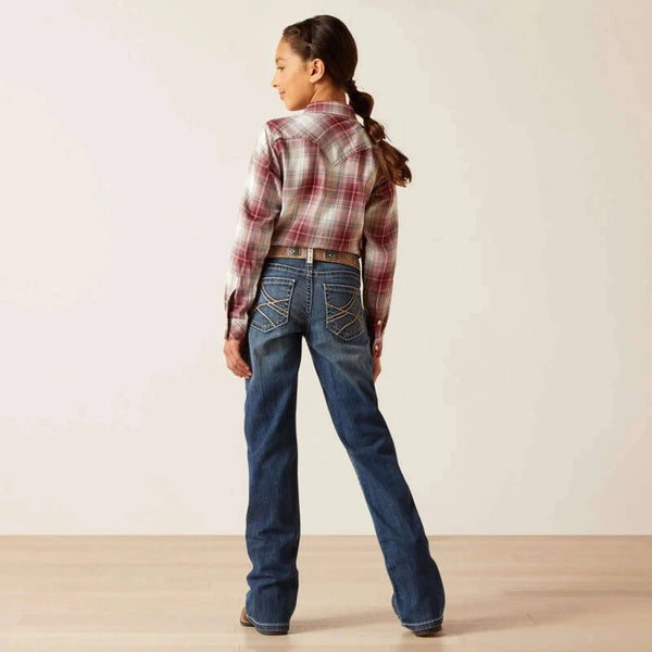 ARIAT GIRLS EVERLEE BOOT CUT JEANS- 10045398
