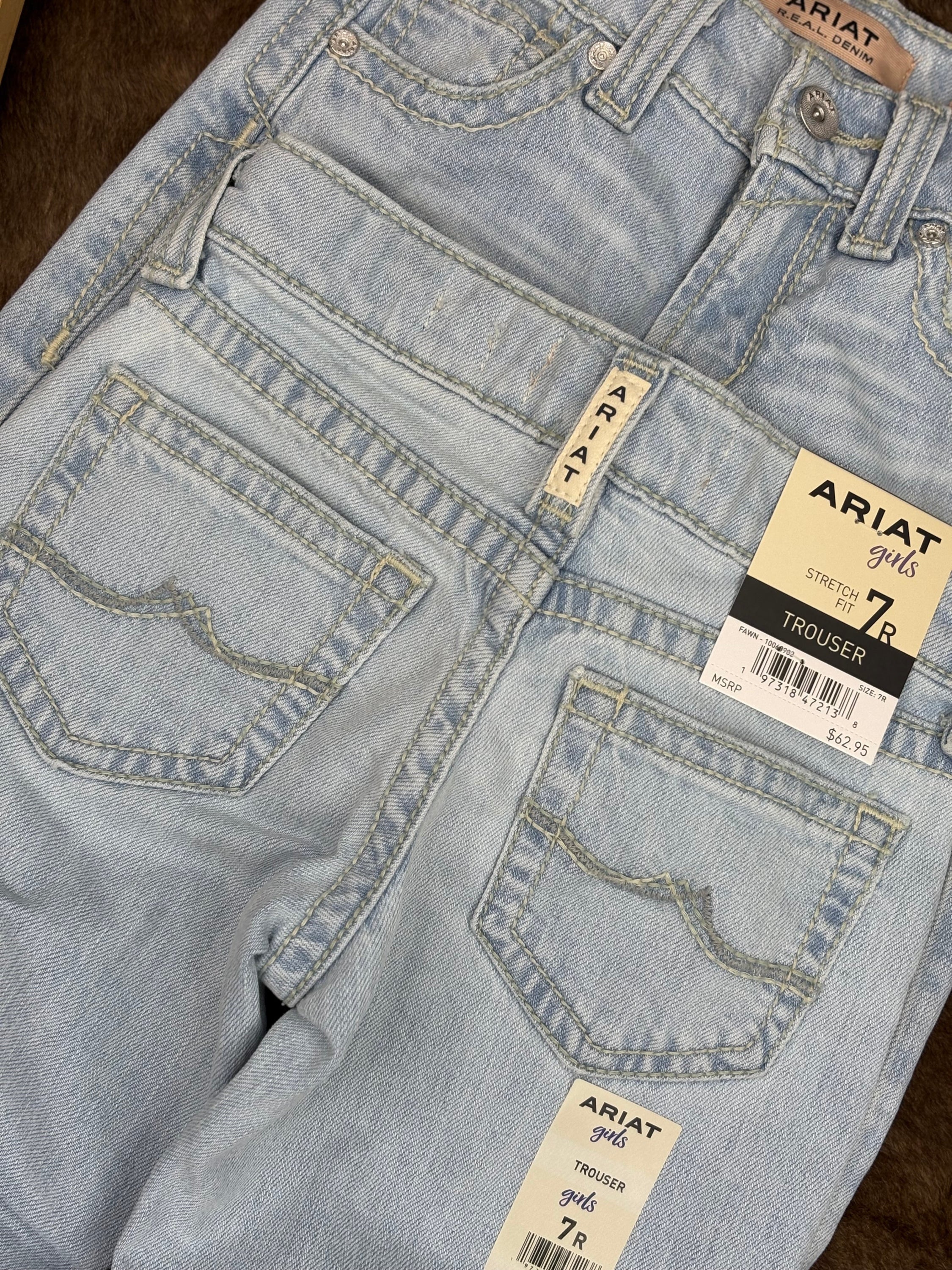 Ariat Girls Fawn Trouser Jeans - 0982 NIÑAS