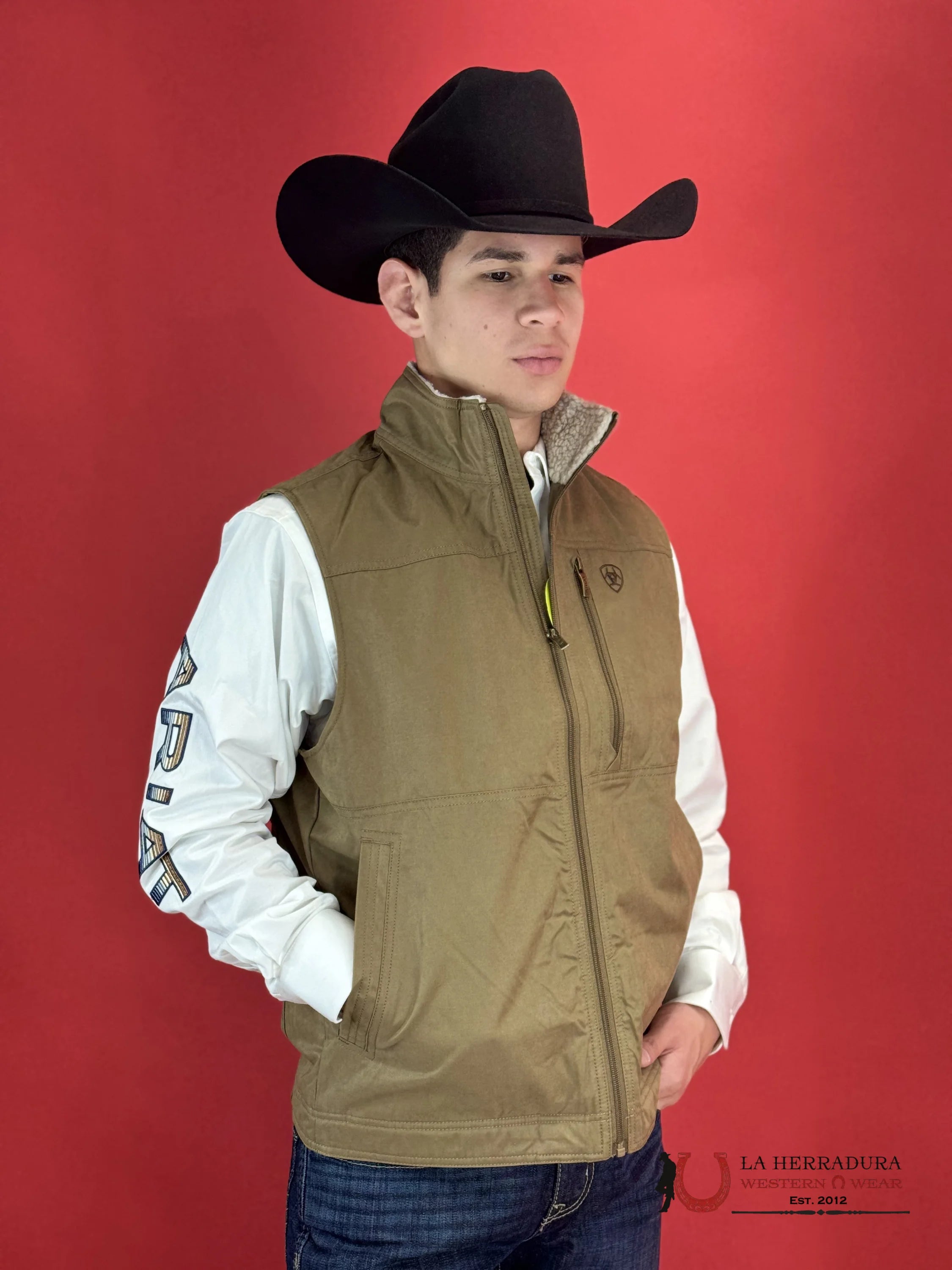 Ariat Grizzly Canvas Ins Vest Cub Ropa Hombres