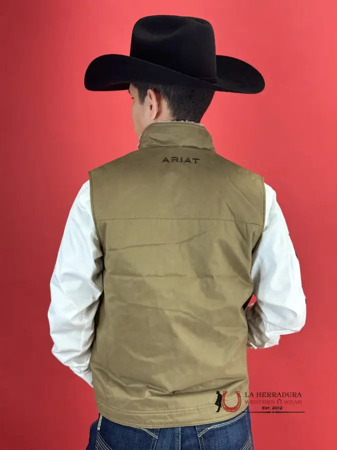 Ariat Grizzly Canvas Ins Vest Cub Ropa Hombres