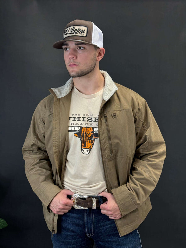 ARIAT GRIZZLY CANVAS INSULATED JACKET CUB - 8399