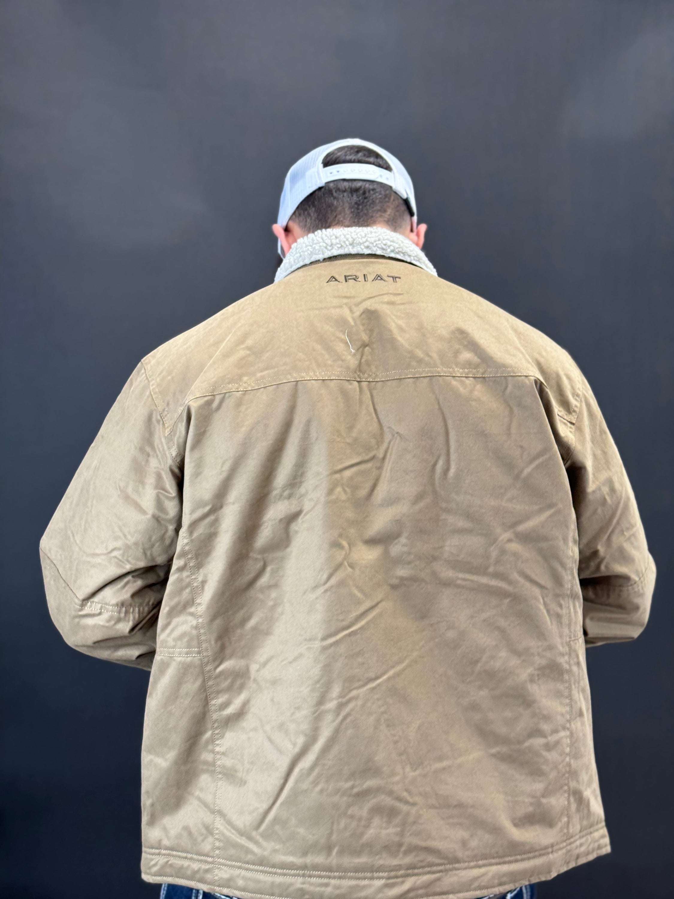 ARIAT GRIZZLY CANVAS INSULATED JACKET CUB - 8399