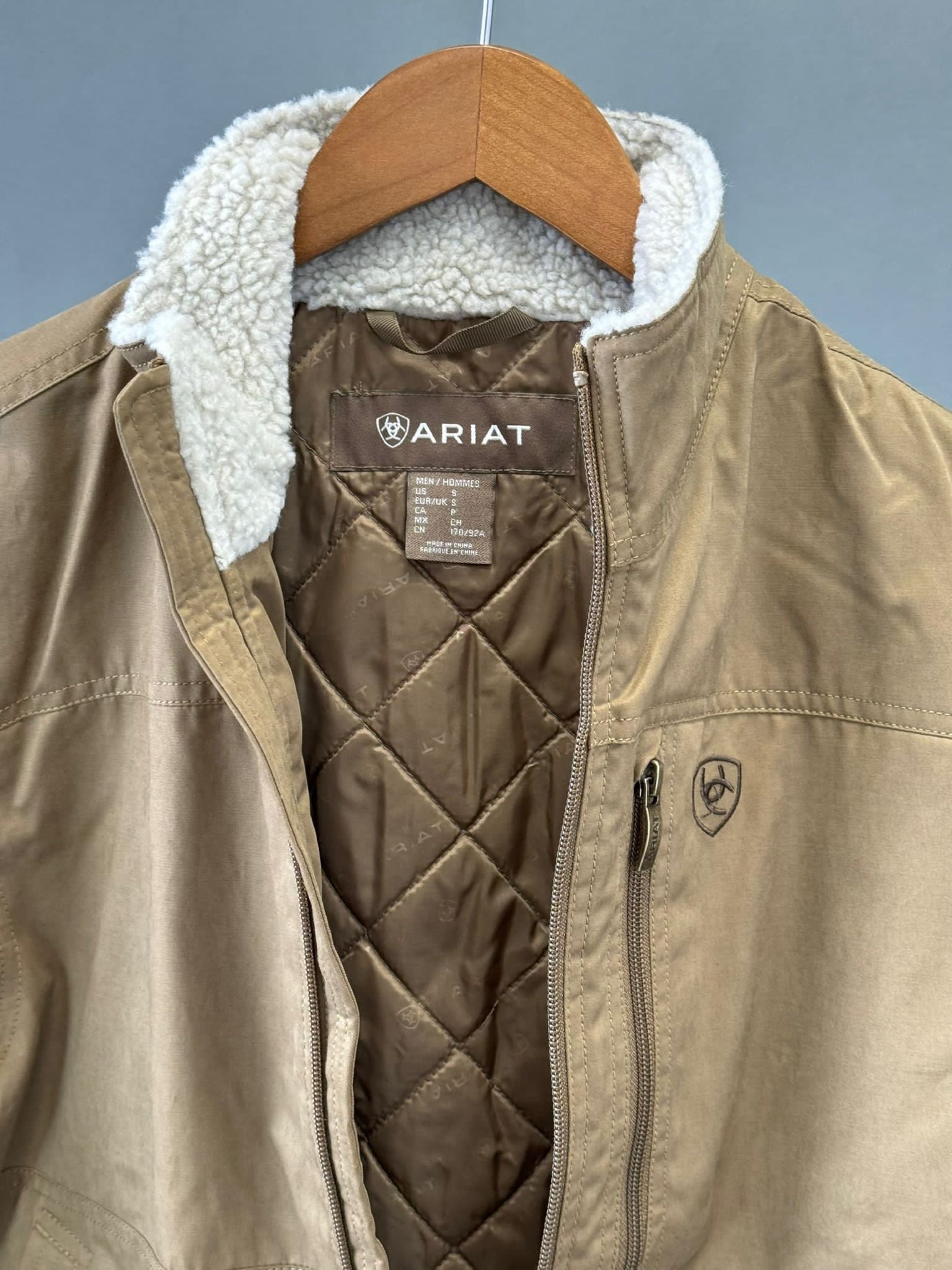 Ariat Grizzly Canvas Insulated Jacket Cub - 8399 Ropa Hombres