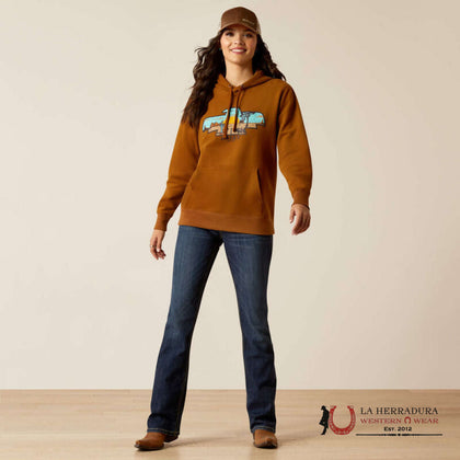 Ariat Horizon Hood Chestnut Horse -10052412