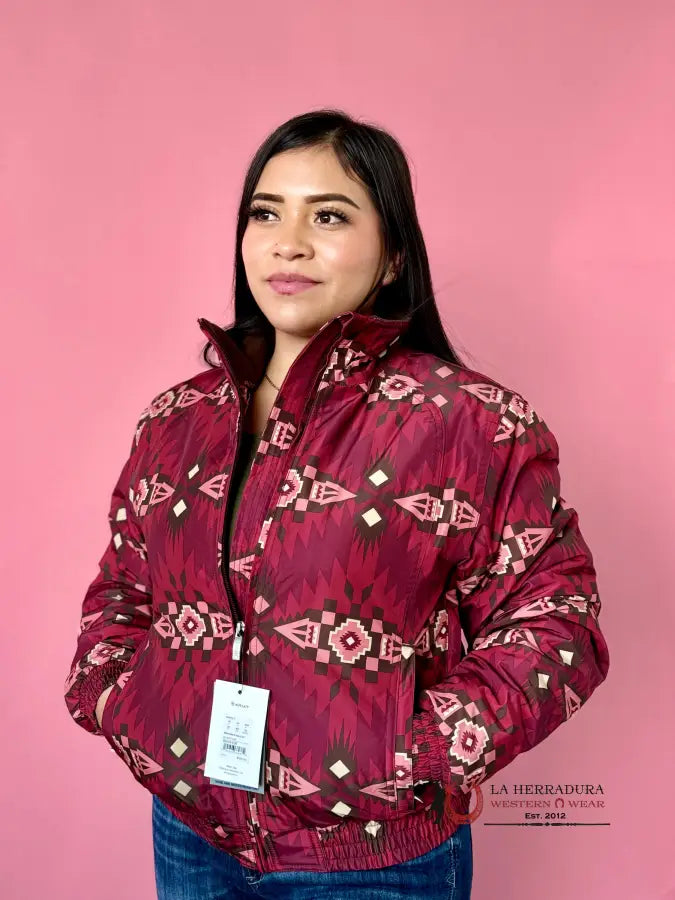 Ariat Jacket Alamo Print Western Stable Ropa Mujeres