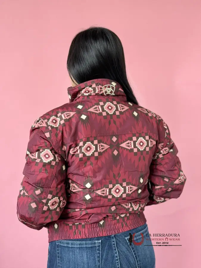 Ariat Jacket Alamo Print Western Stable Ropa Mujeres