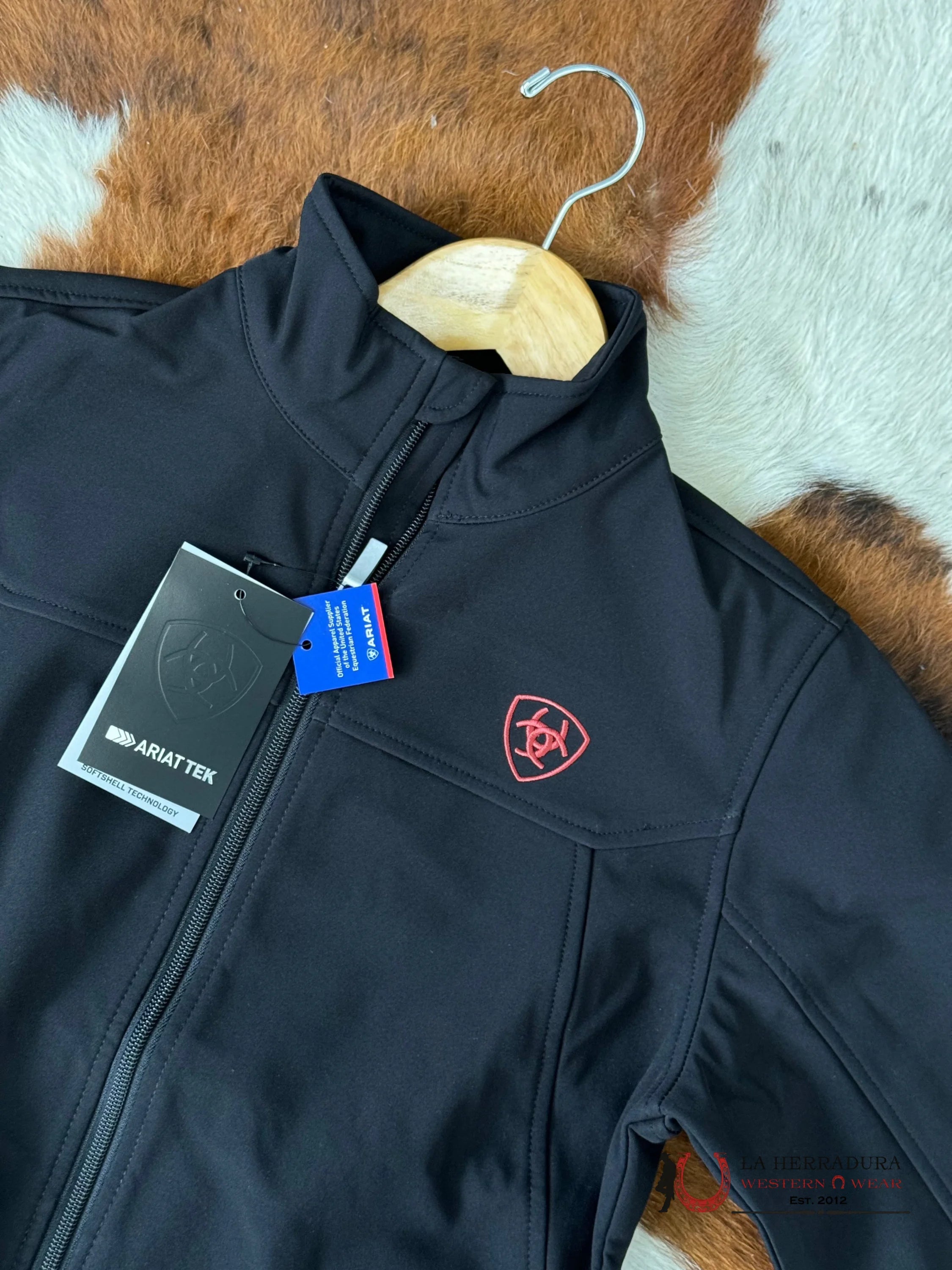 Ariat Jacket Black/Mirage Team Softshell Ropa Mujeres