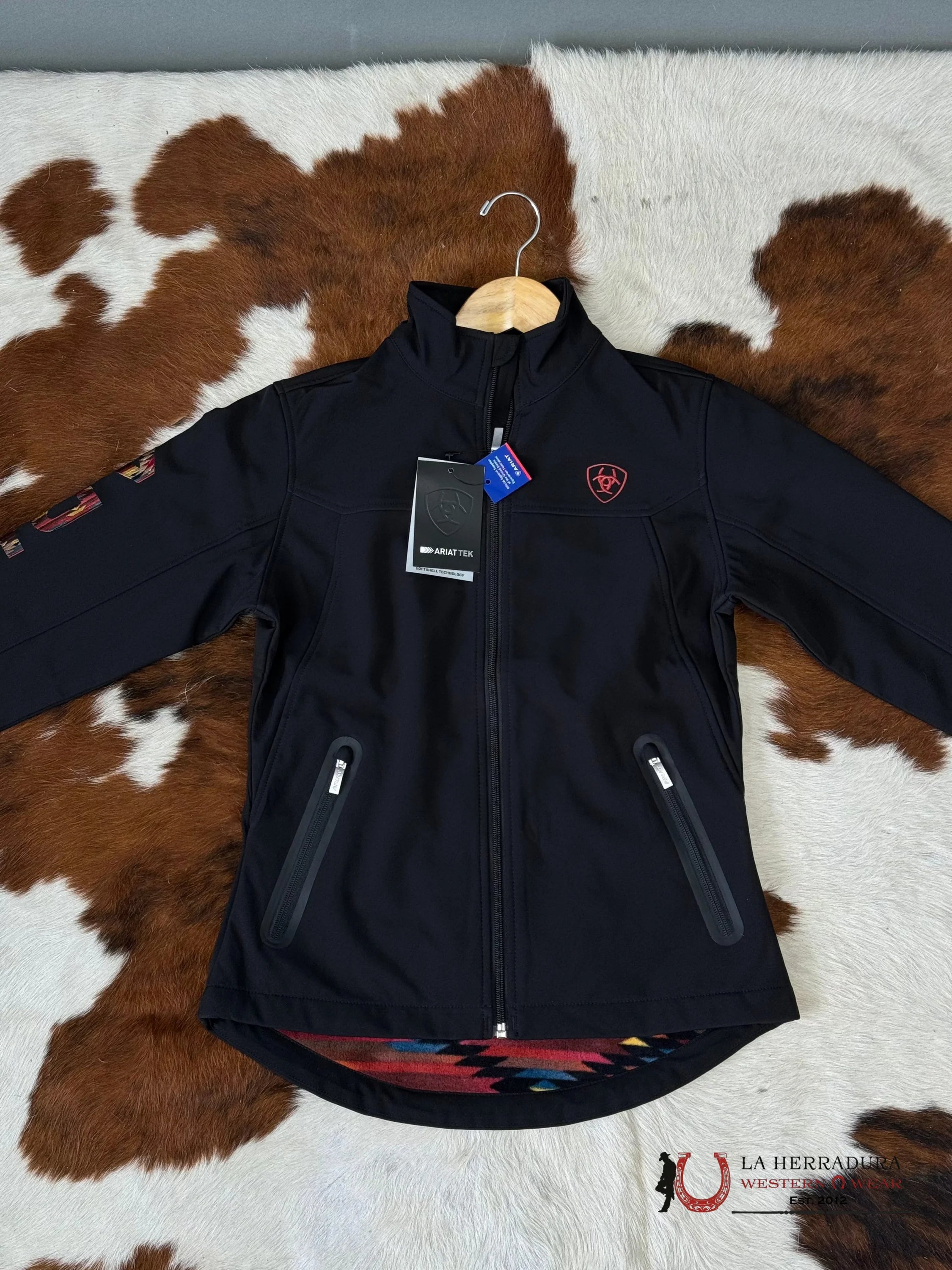 Ariat Jacket Black/Mirage Team Softshell Ropa Mujeres