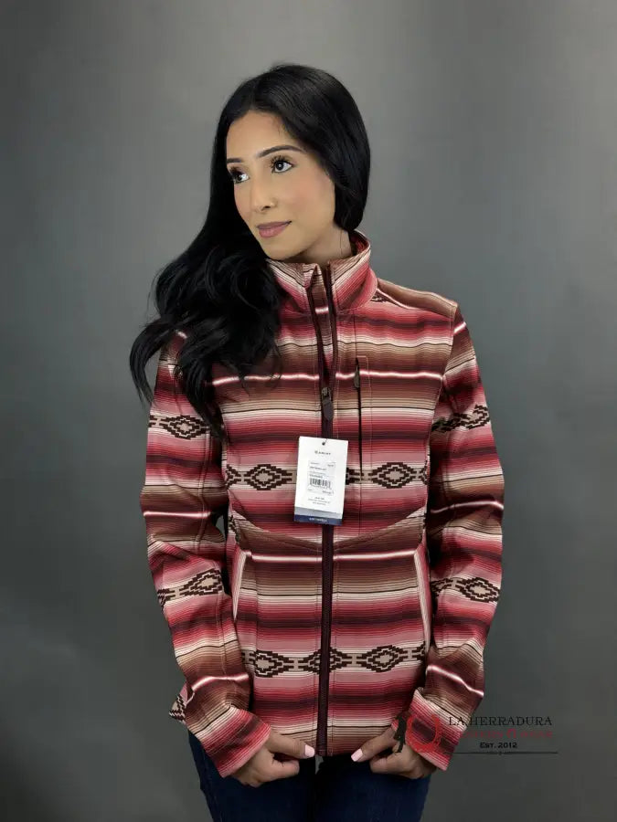 Ariat Jacket Blushing Serape Pink Ropa Mujeres