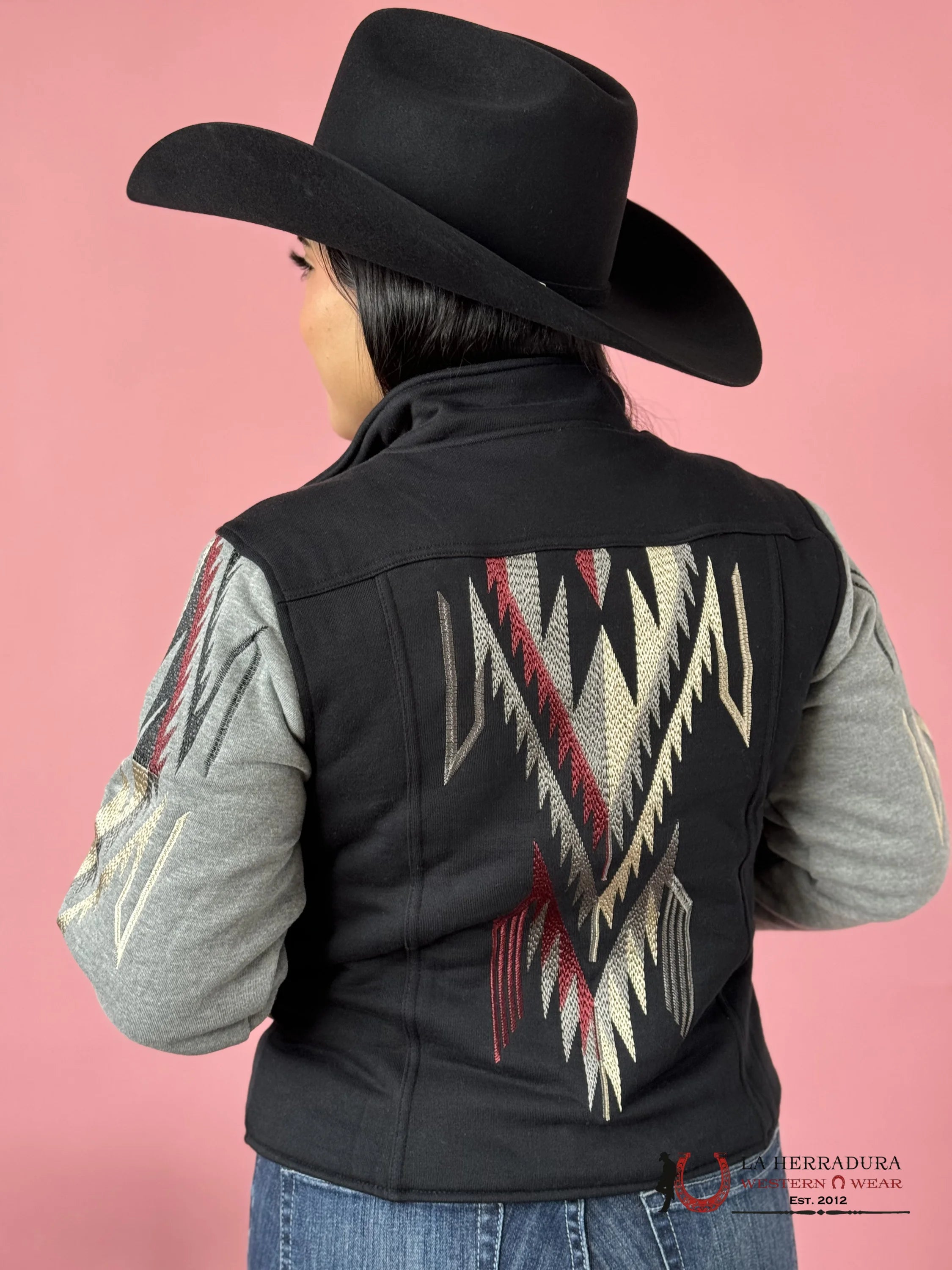 Ariat Jacket Embroidered Chimayo Jkt Black /Grey Ropa Mujeres