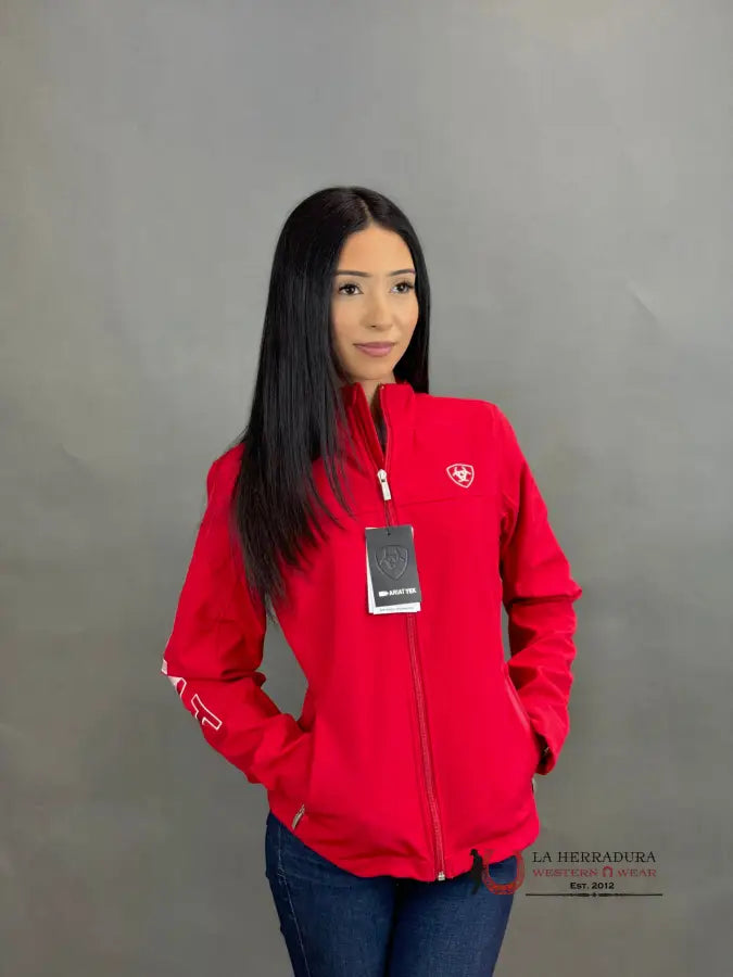 Ariat Jacket For Women Red Rojo Team Mexico Ropa Mujeres