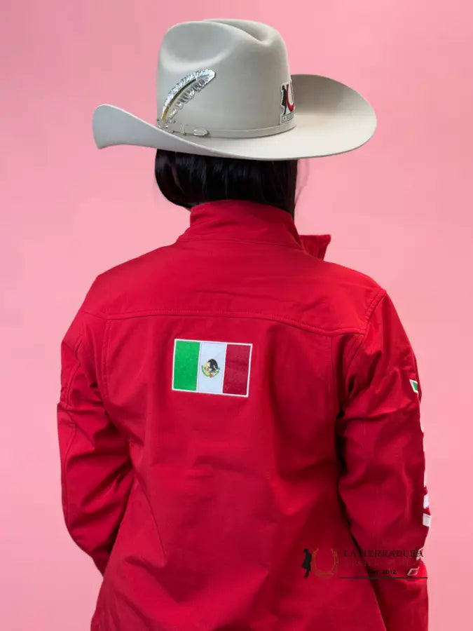 Ariat Jacket For Women Red Rojo Team Mexico Ropa Mujeres