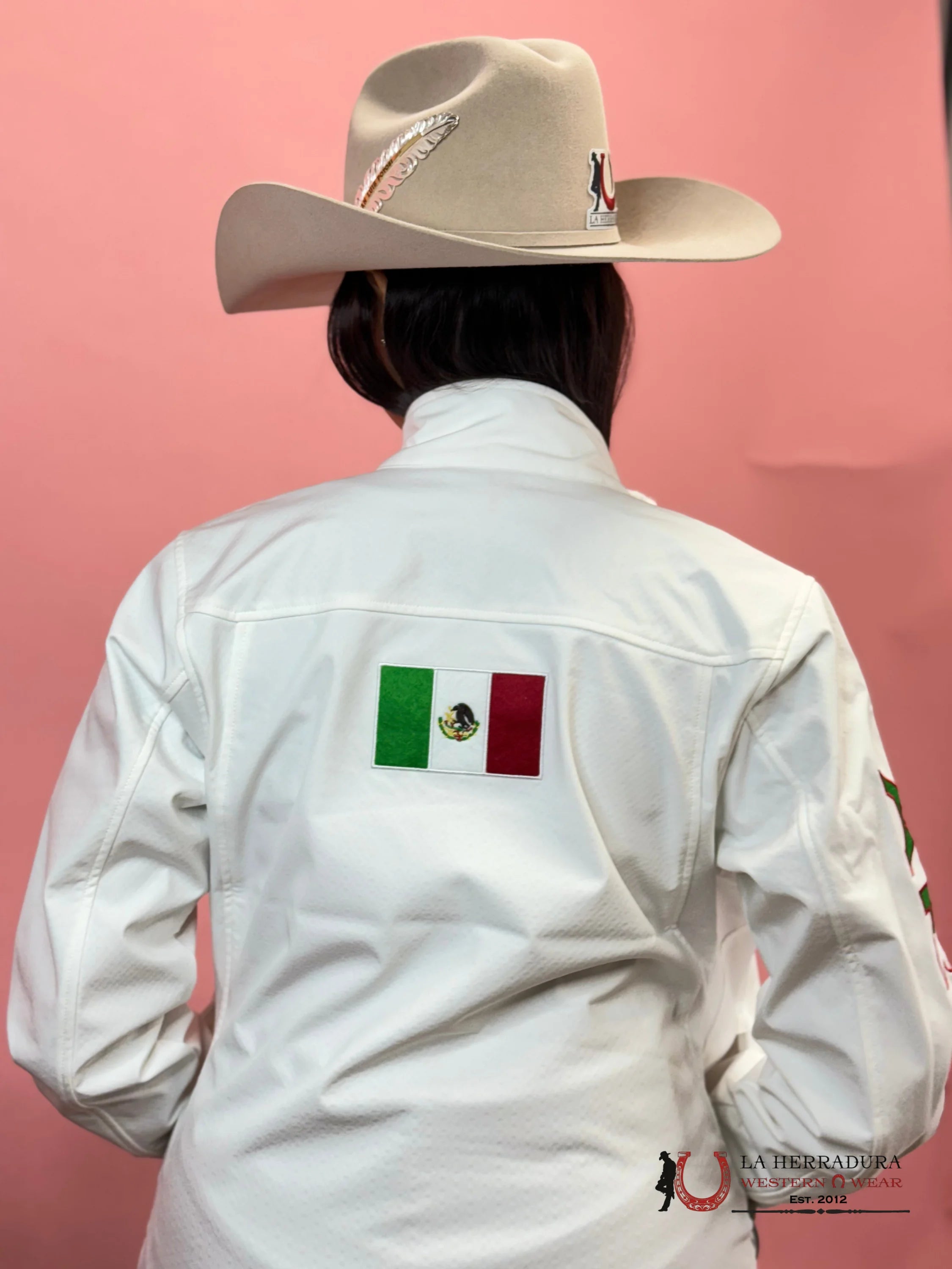 Ariat Jacket For Women White/Blanco Team Mexico Ropa Mujeres