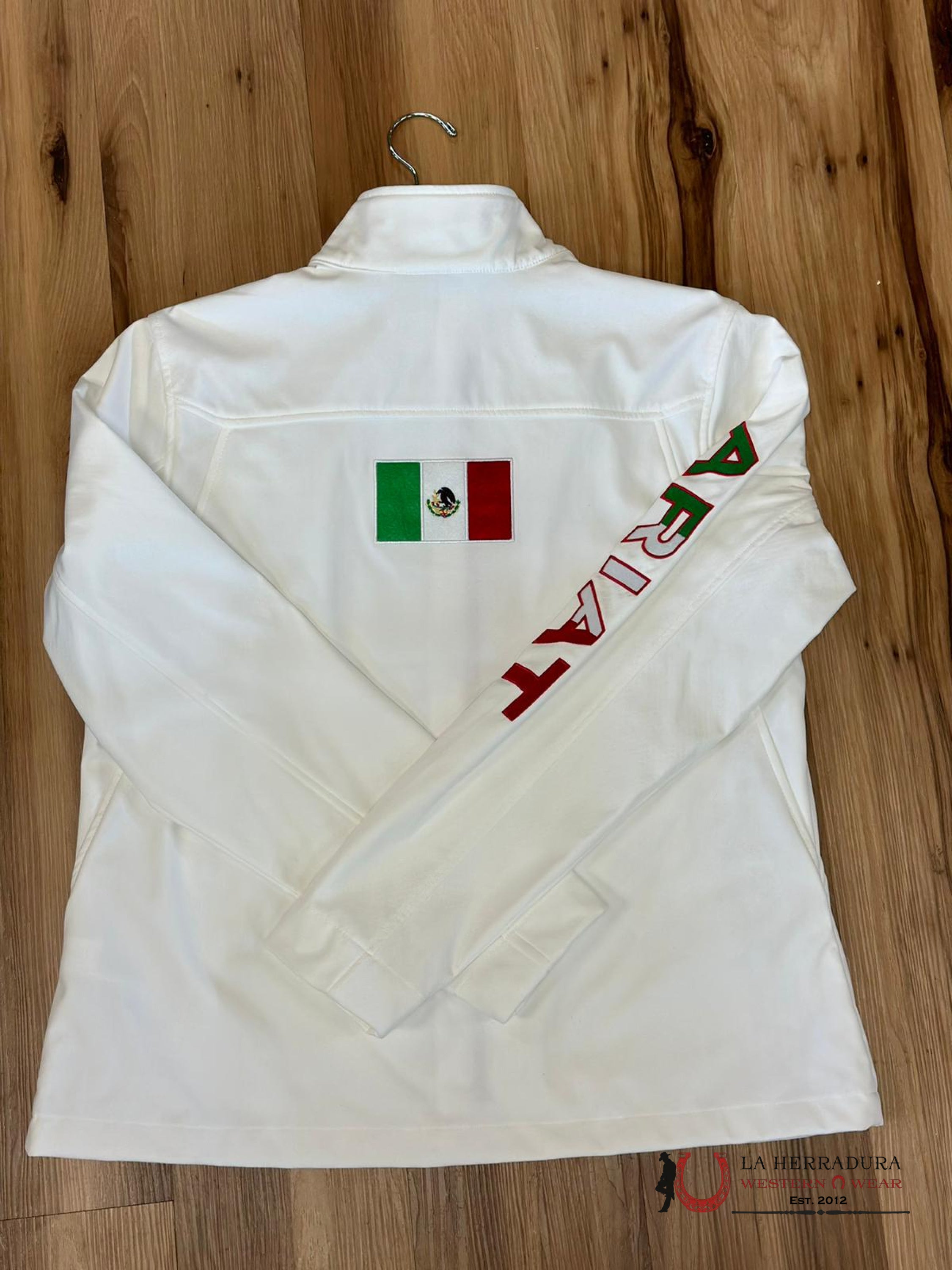 Ariat Jacket For Women White/Blanco Team Mexico Ropa Mujeres