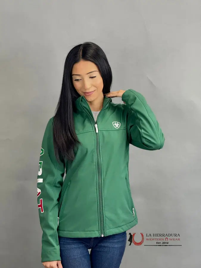 Ariat Jacket Green Team Mexico Women Verde Ropa Mujeres