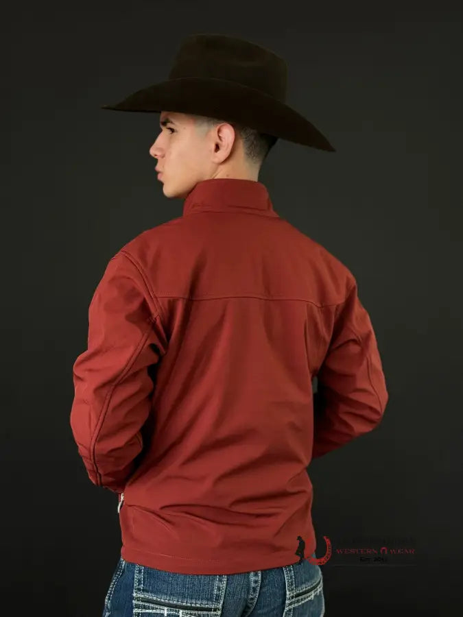 Ariat Jacket New Team Softshell Fired Brick Ropa Hombres