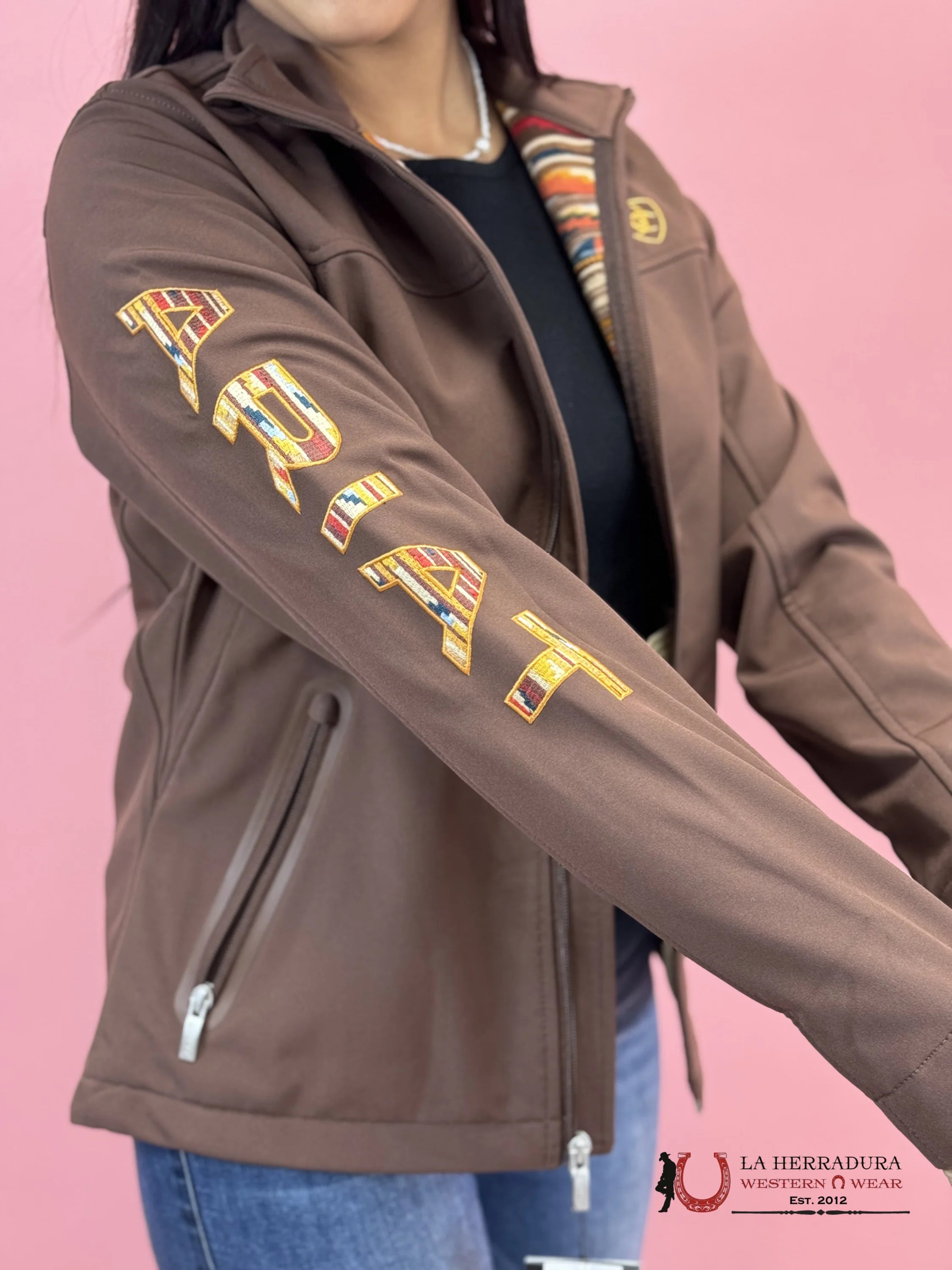 Ariat Jacket Softshell Chimayo Shaved Chocolate Womens Ropa Mujeres