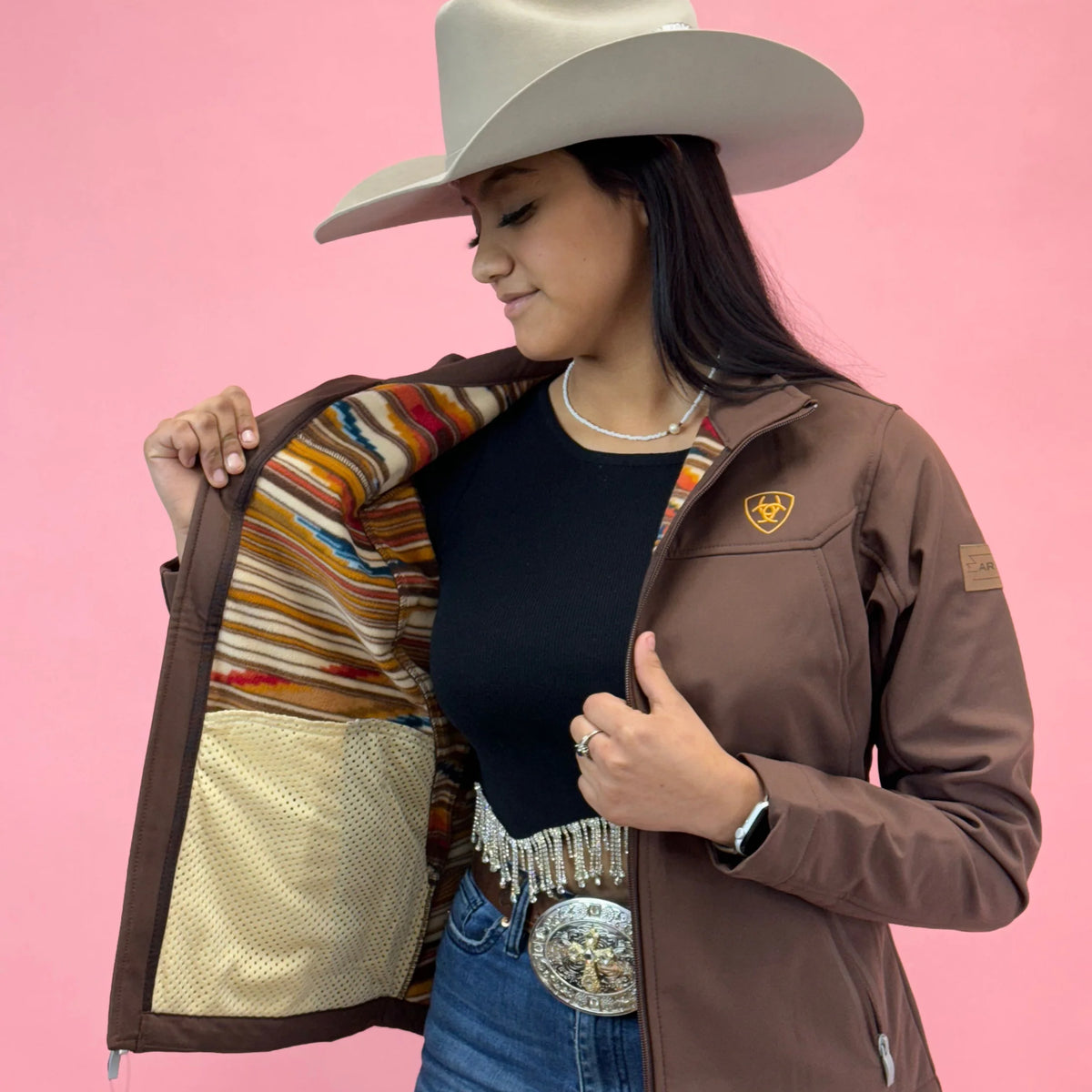 トップス ella_selectshop chocochip boa jacket Sip Elle Puffer Jacket Ella_selectshop Chocochip Boa Jacket ジレ