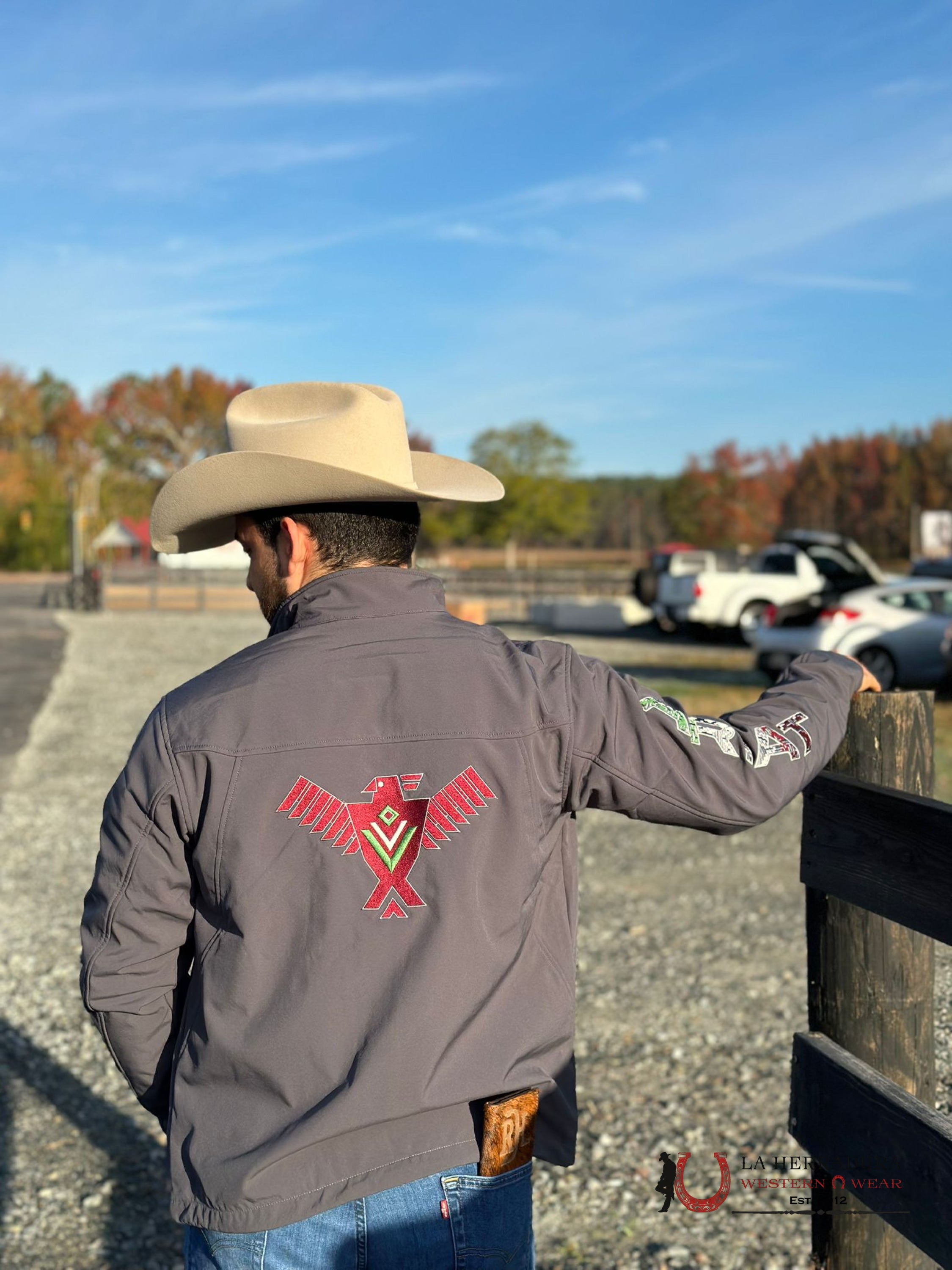 Ariat Jacket Thunderbird Team Softshell Jkt Ebony Ropa Hombres