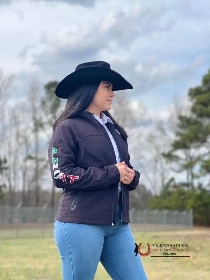 Ariat Jackets For Women Black Team Mexico Ropa Mujeres