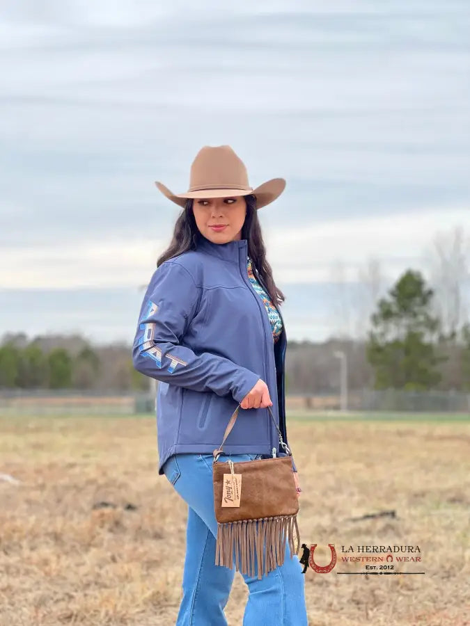 Ariat Jackets For Women Blue Serape Logo Ropa Mujeres