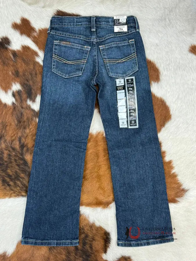 Ariat Jean Kids Relaxed Fit B4 Str Legacy Boot Chief Niños