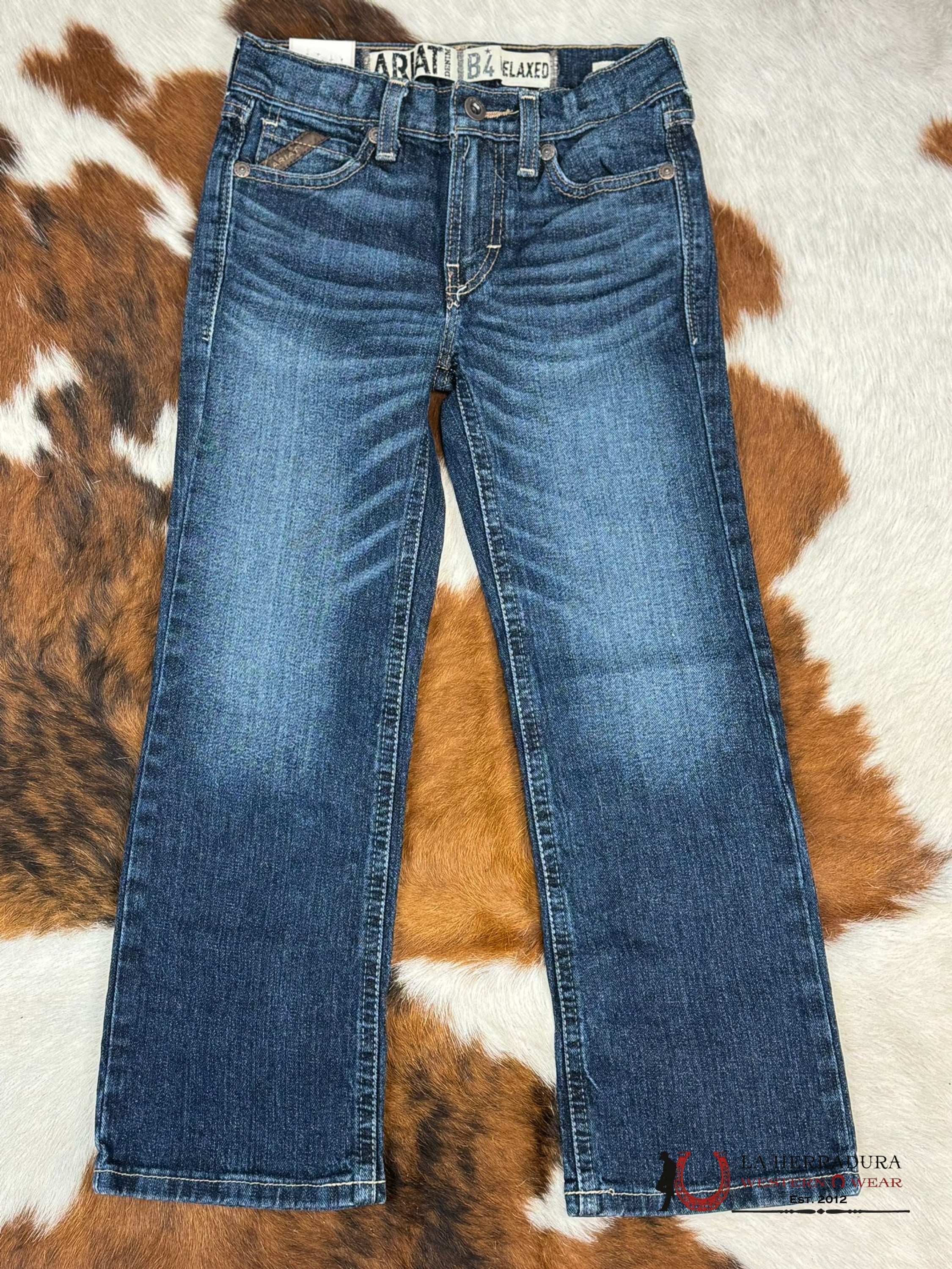 Ariat Jean Kids Relaxed Fit B4 Str Legacy Boot Chief Niños