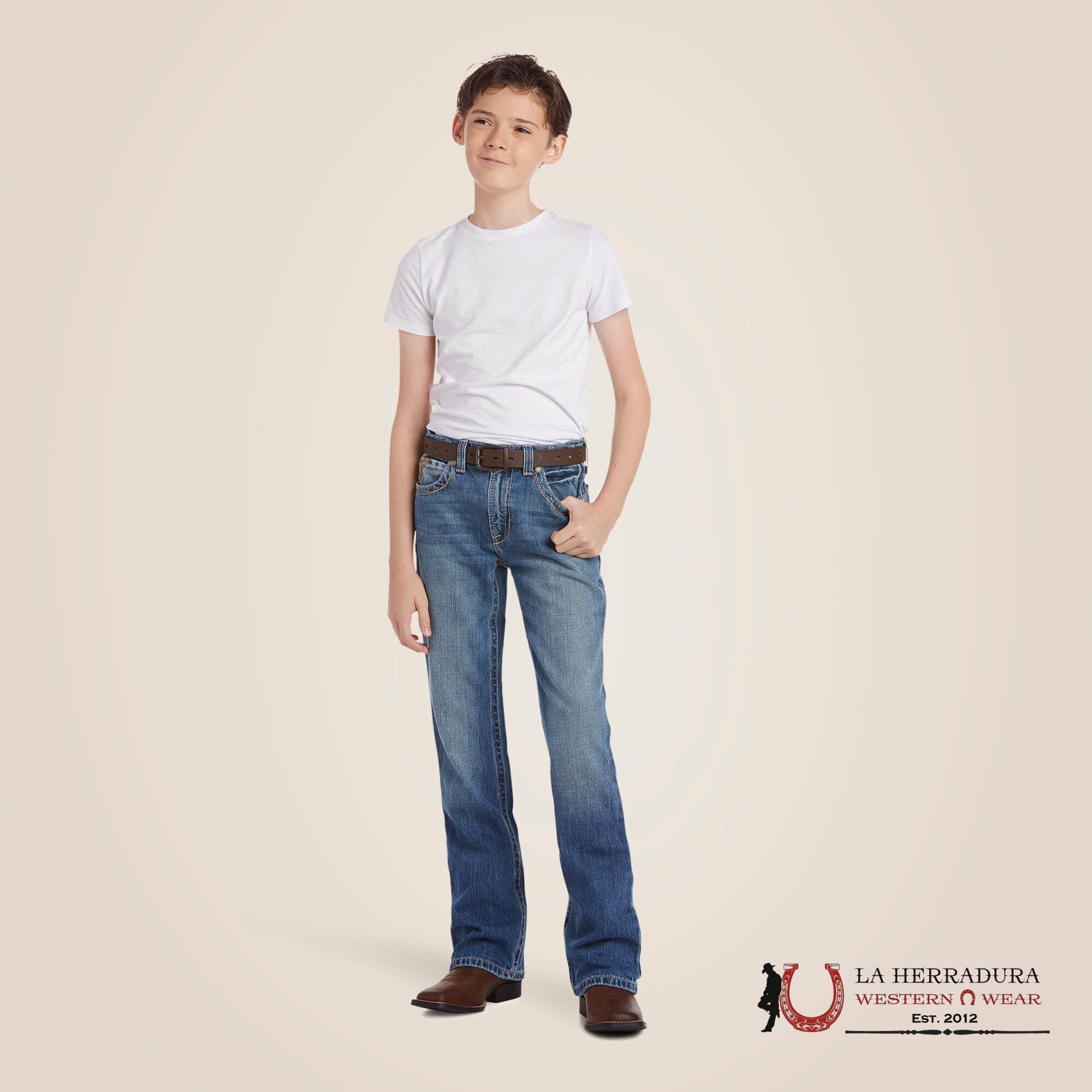 ARIAT JEANS KIDS B4 RELAXED FIT DAKOTA - 10018345 NIÑOS