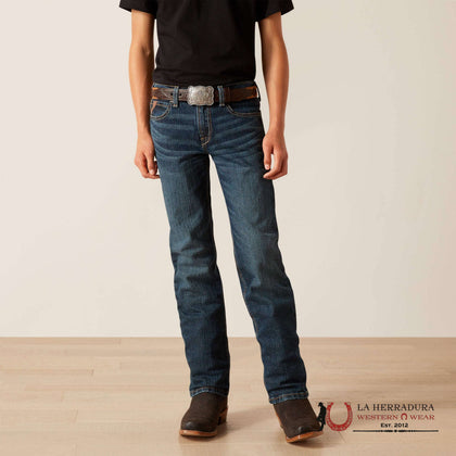 ARIAT JEANS KIDS B5  SLIM FIT COLTRANE BOOT CUT DUSTIN- 10047310