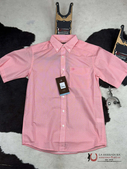 ARIAT JUNIOR CORAL SHORT SLEEVE SHIRT 1531