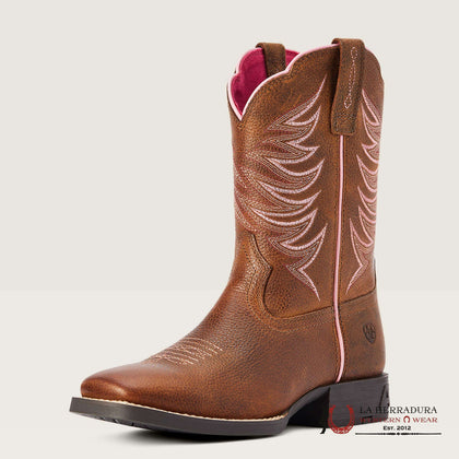 ARIAT KIDS FIRECATCHER Y ROWDY BROWN -10042413 y 10042415