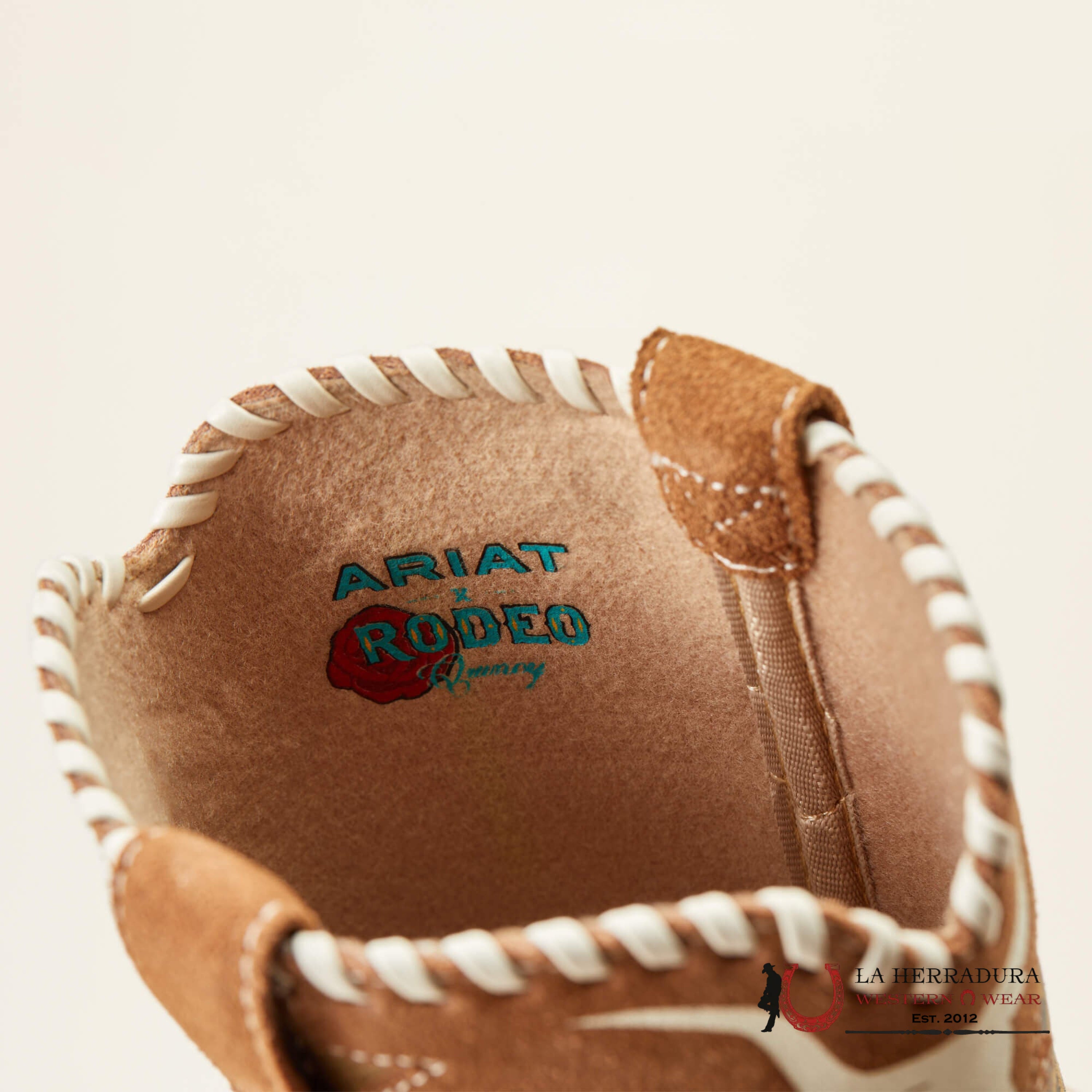 ARIAT KIDS FUTURITY RODEO CHESTNUT SUEDE/AMERICAN COWBOY -10050965 NIÑOS