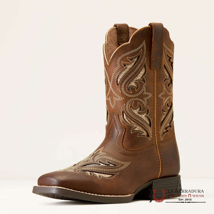 ARIAT KIDS ROUND UP BLISS SASSY BROWN -10046884 y 10046883