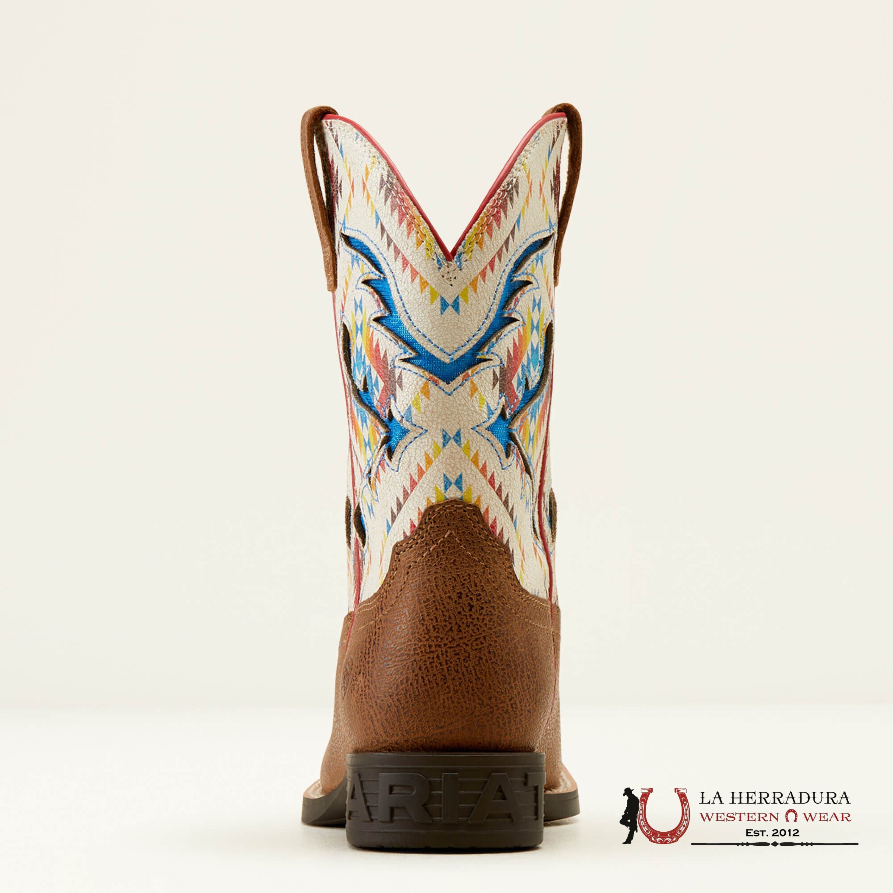 ARIAT KIDS SAN ANGELO VENTEK TOASTY TAN/ BRIGHT SADDLE BLANKET -10050882 NIÑOS