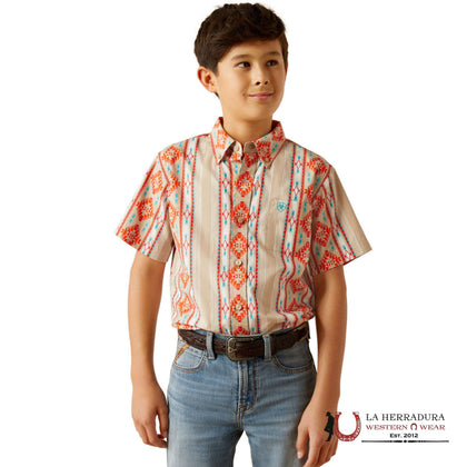 CAMISA ARIAT PARA NIÑOS - NIÑO TAN WADE 10058721