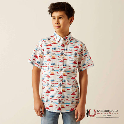 CAMISETA ARIAT NIÑOS - NIÑO BLANCO SCOUT 10058703
