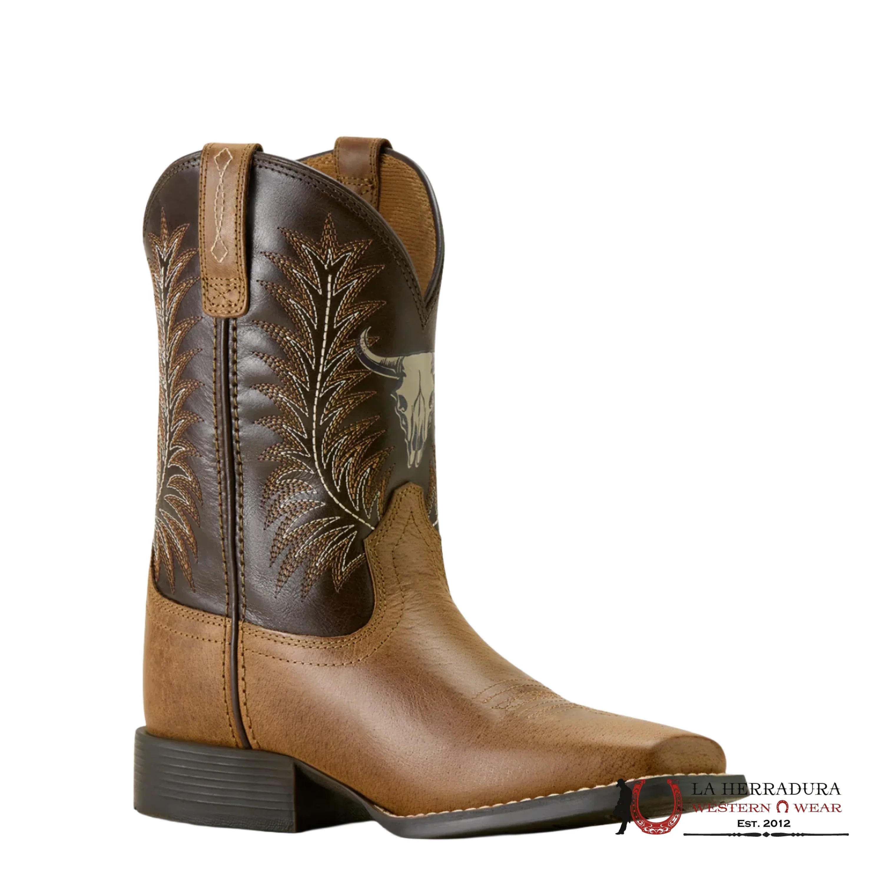 ARIAT KIDS STAMPEDE DESERT BROWN/THUNDER BROWN 10063827 NIÑOS
